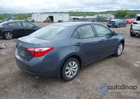 2016 Toyota Corolla Le из США, поврежденный, VIN 2T1BURHE1GC682906